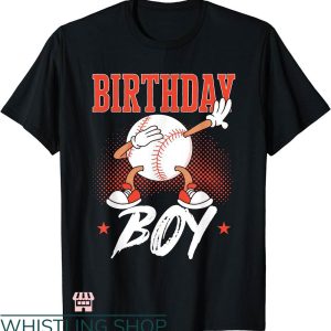 Baseball Birthday T-shirt Baseball Birthday Boy T-shirt