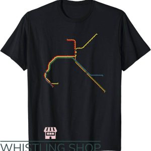 Bay Area T-Shirt Bay Area Train Shirt