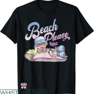 Beach Please T-shirt Bratz Cloe Beach Please Portrait Shirt