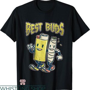 Best Buds T-shirt Best Buds Lighter Joint 420 Smoking Shirt