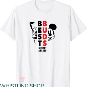 Best Buds T-shirt Best Buds Mickey & Pluto T-shirt