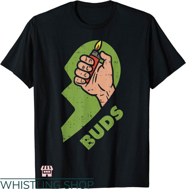 Best Buds T-shirt Best Buds Weed Matching Couple T-shirt