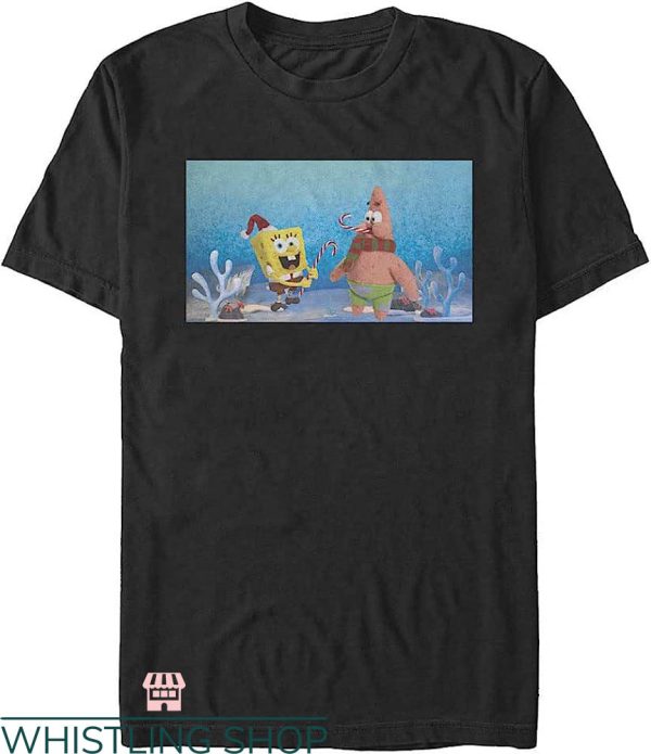 Best Buds T-shirt Nickelodeon Big & Tall Spongebob Buds