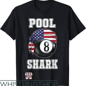Billiards Team T-Shirt 8 Ball Pool Shark