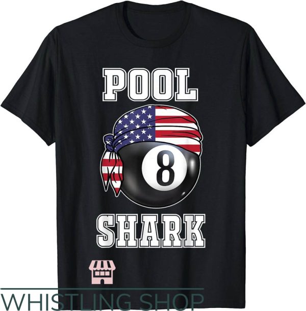 Billiards Team T-Shirt 8 Ball Pool Shark