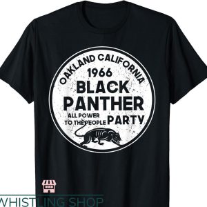 Black Panther Party T-shirt Vintage Oakland California
