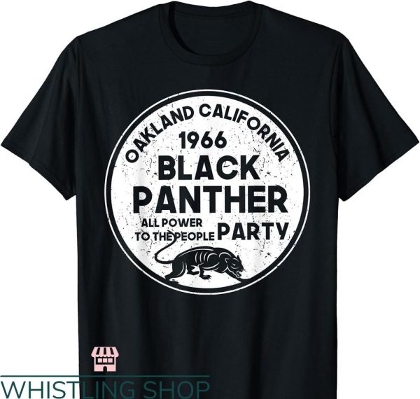 Black Panther Party T-shirt Vintage Oakland California