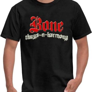 Bone Thugs T-Shirt Bone Thugs N Harmony Text Shirt