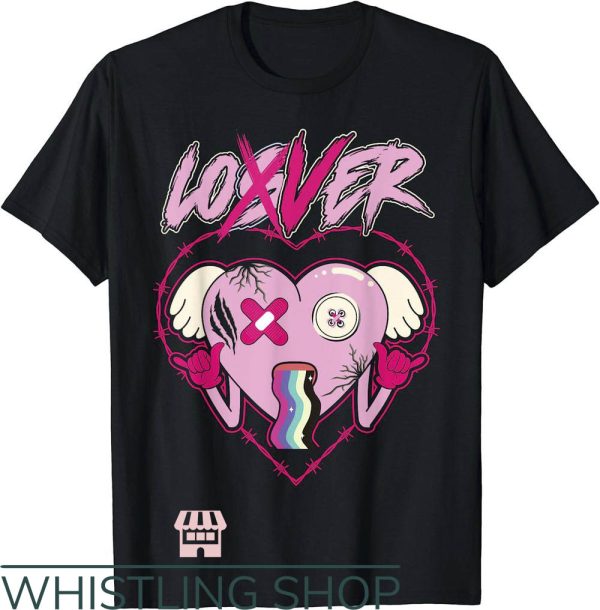 Broken Heart T-Shirt Loser Lover Dripping Heart Shirt