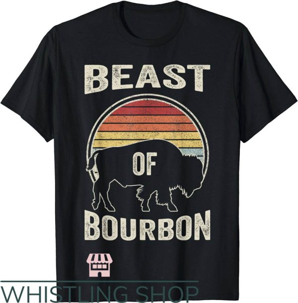 Buffalo Trace T-Shirt Retro Beast Of Bourbon