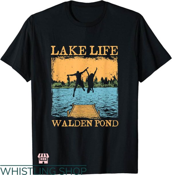 Camp Walden T-shirt Lake Life Walden Pond T-shirt