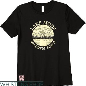 Camp Walden T-shirt Lake Mode Walden Pond T-shirt