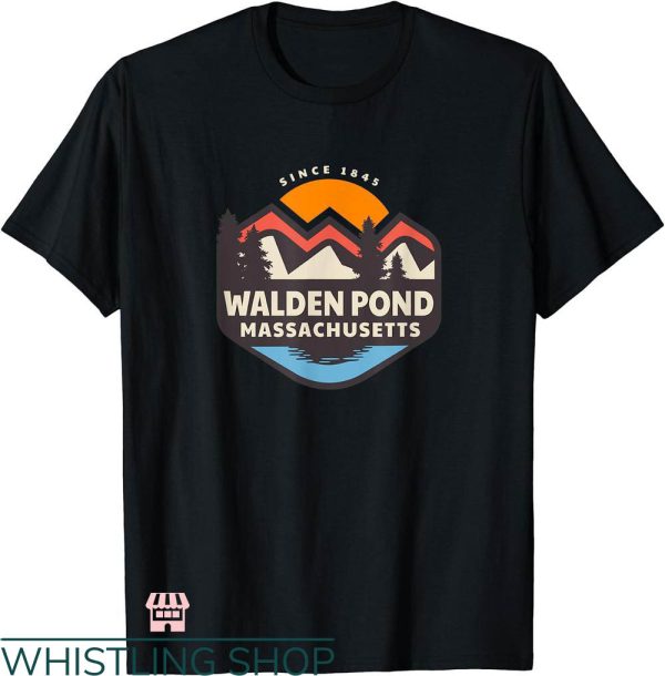 Camp Walden T-shirt Walden Pond Massachusetts Since 1845