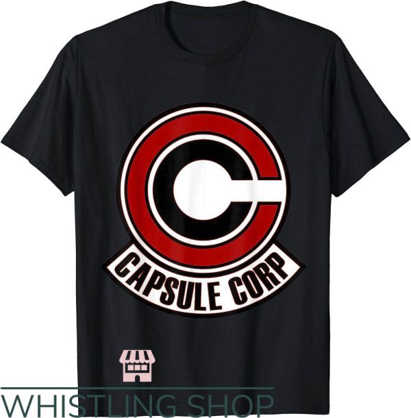 Capsule Corp T-Shirt Circle Logo T-Shirt Trending