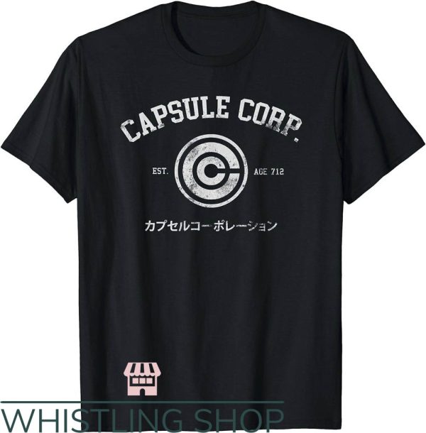 Capsule Corp T-Shirt Est Age 712 T-Shirt Trending