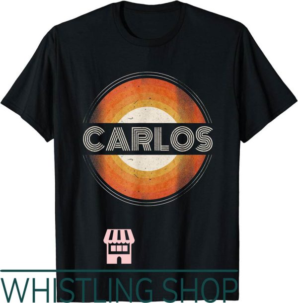 Carlos Sainz T-Shirt Graphic Retro Personalized Vintage