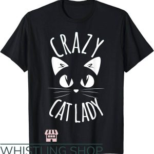 Cat Mom T-Shirt Crazy Cat Lady Shirt