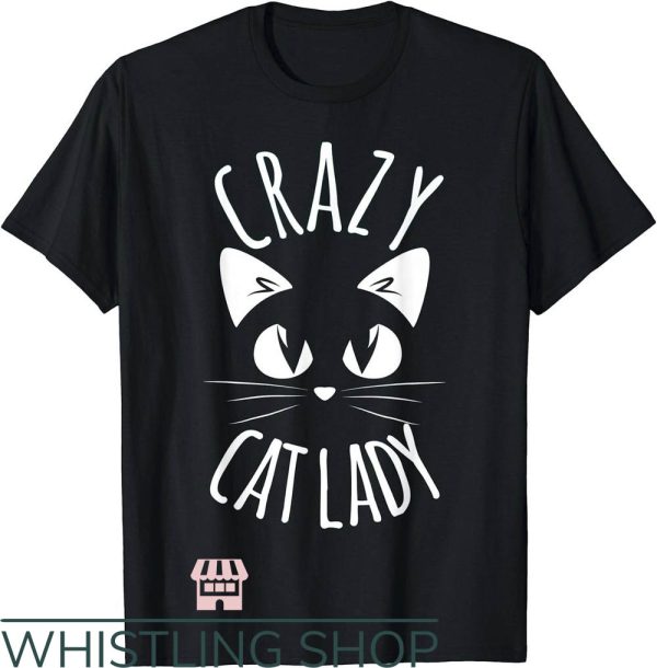 Cat Mom T-Shirt Crazy Cat Lady Shirt