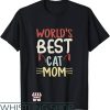 Cat Mom T-Shirt Vintage World’s Best Cat Mom Meow Cat