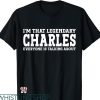 Charlie’s Angels T-shirt Charles Personal Name Funny