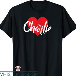 Charlie’s Angels T-shirt I Love Charlie First Name