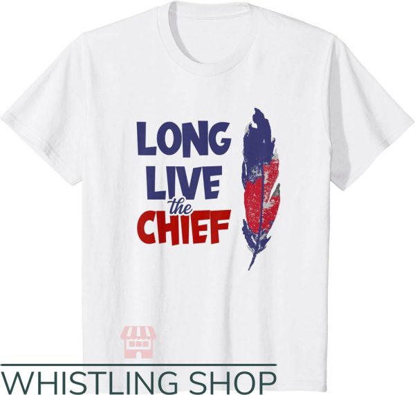 Chief Wahoo T-Shirt Chief Wahoo Long Live The Chief