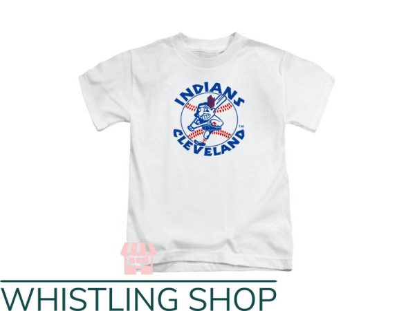 Chief Wahoo T-Shirt Cleveland Indians Chief Wahoo Ball