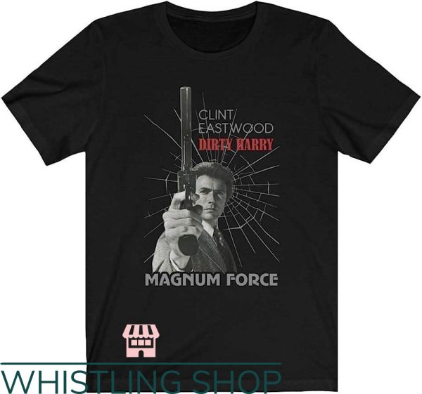 Clint Eastwood T-Shirt Dirty Harry Magnum Force Shirt