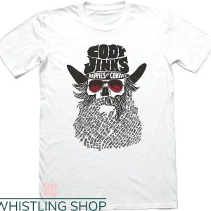 Cody Jinks T-shirt Cody Jinks Hippies & Cowboy Beard T-shirt