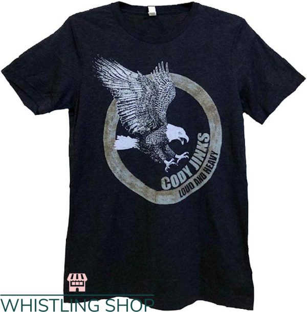 Cody Jinks T-shirt Cody Jinks Loud & Heavy Eagle T-shirt