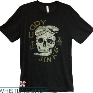 Cody Jinks T-shirt Cody Jinks Snake Skull T-shirt