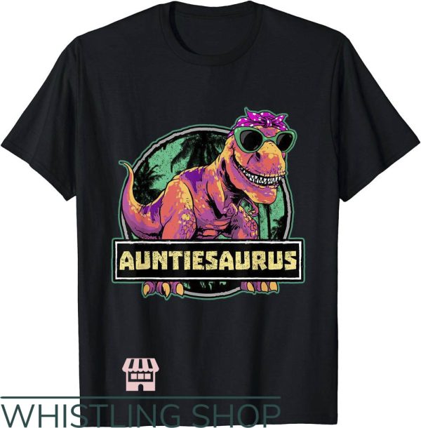 Cool Aunt T-Shirt Cool Auntiesaurus Aunt Shirt