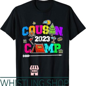 Cousin Camp T-Shirt Funny Summer Vacation