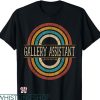 Cream Gallery Dept T-shirt Gallery Assistant Vintage Retro