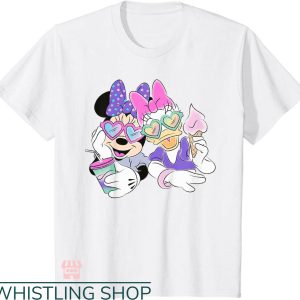 Cute Couple Disney T-shirt Disney Minnie Mouse And Daisy