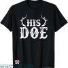 Cute Couple T-shirt His Doe Her Buck Cute Couple T-shirt