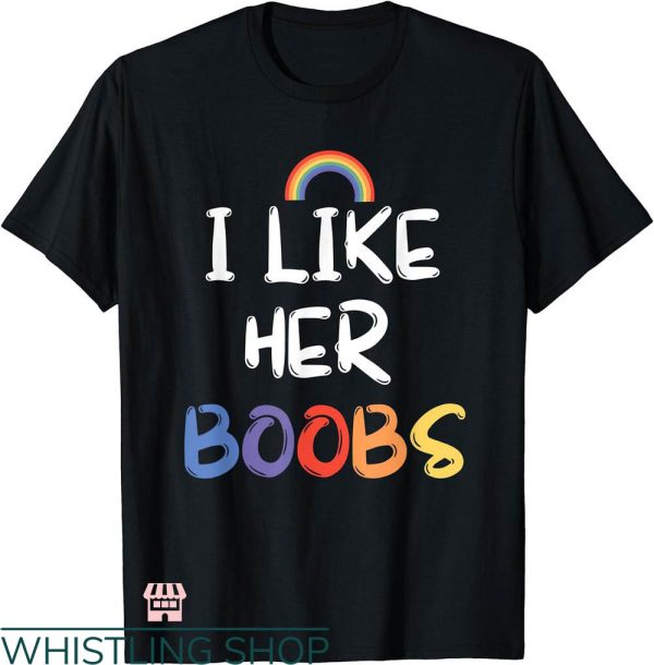 Cute Couple T-shirt LGBT Lesbian Matching Couples T-shirt