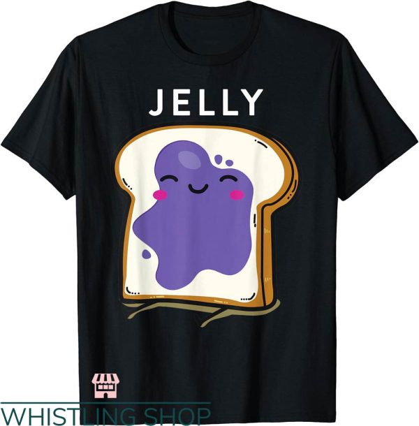 Cute Couple T-shirt Peanut Butter & Jelly Matching Couples