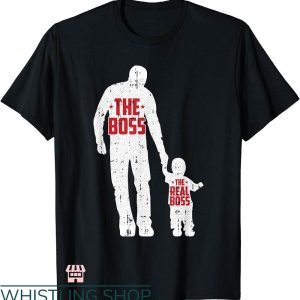 Daddy Daughter Matching T-shirt The Boss The Real Boss Shirt