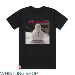 Death In June T-shirt Peaceful Snow Lounge Corp I & II Shirt