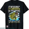 Dirty Fishing T-shirt Catfish Fishing Is Like Boobs T-shirt