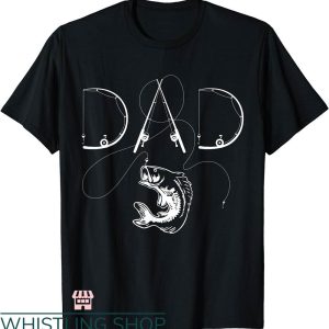 Dirty Fishing T-shirt Fisherman Dad Fishing T-shirt
