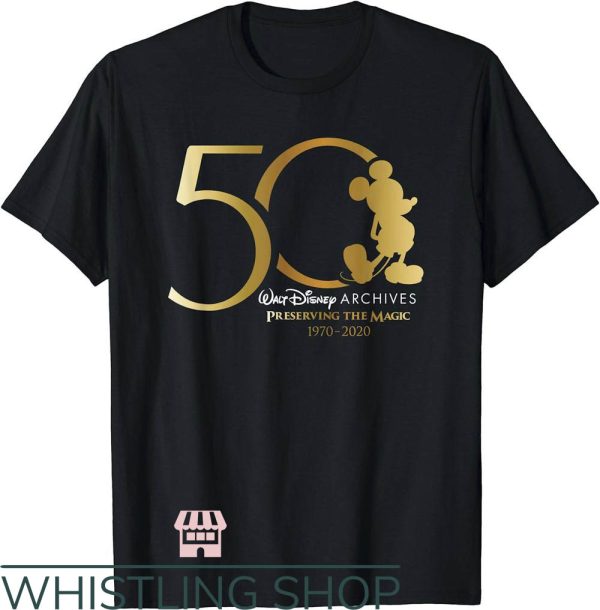 Disney 50th Anniversary T-Shirt Preserving The Magic