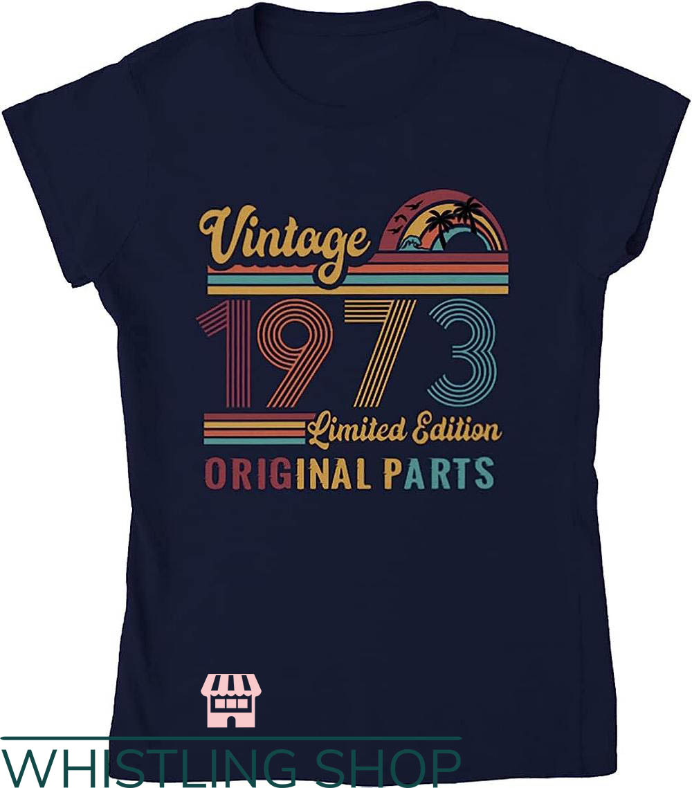 Disney 50th Anniversary T-Shirt Vintage 1973 Limited Edition