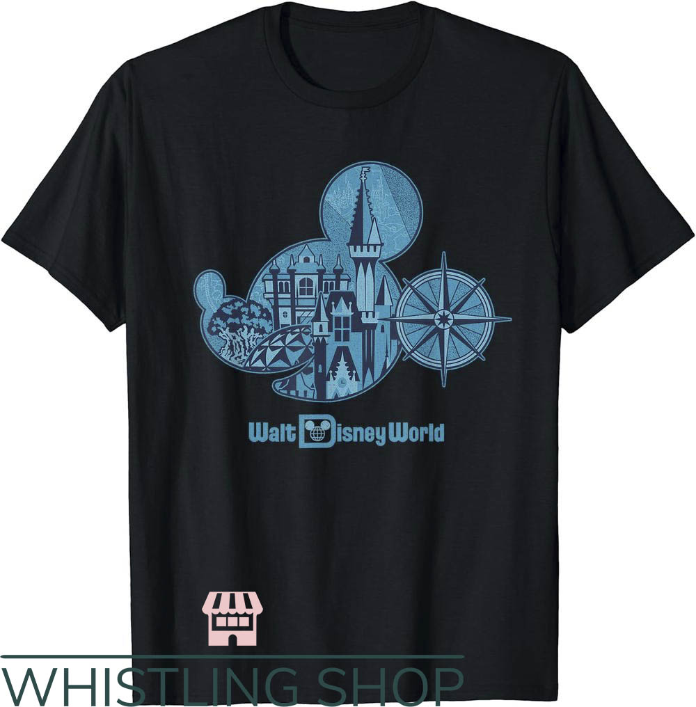 Disney 50th Anniversary T-Shirt Walt Disney World Mickey Head