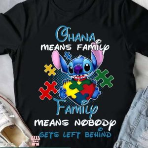 Disney Autism T Shirt It’s Ok To Be Different Stitch Tee