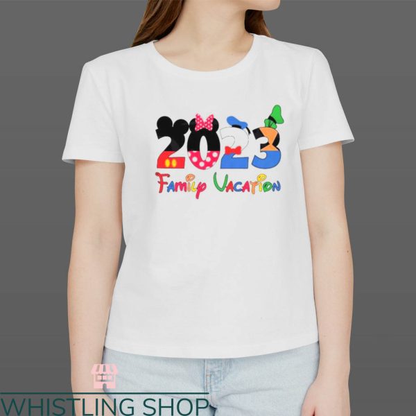 Disney Trip Family T-shirt 2023 Family Vacation Disney Trip
