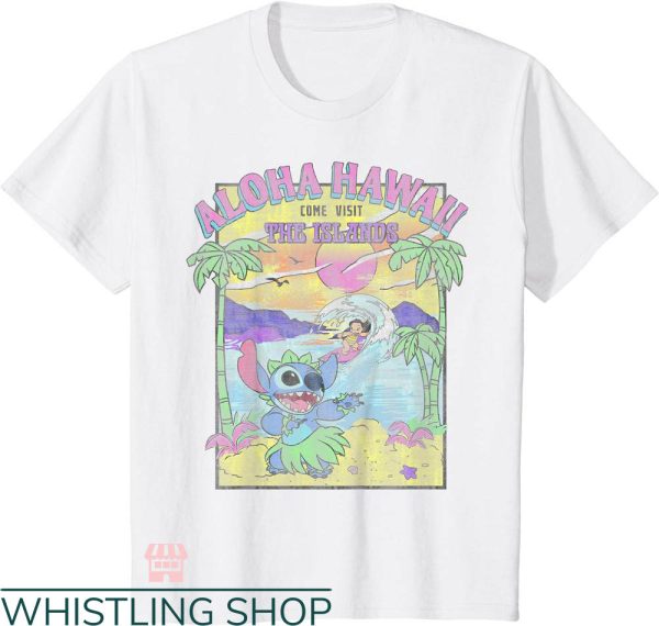 Disney Trip Family T-shirt Lilo & Stitch Aloha Hawaii