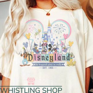 Disneyland Paris T-Shirt The Happiest Place On Earth T-Shirt