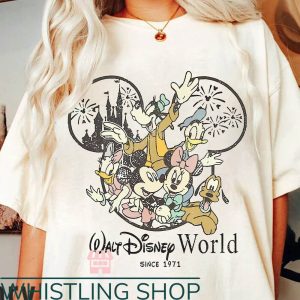 Disneyland Paris T-Shirt Walt Disney World Est 1971 Trending